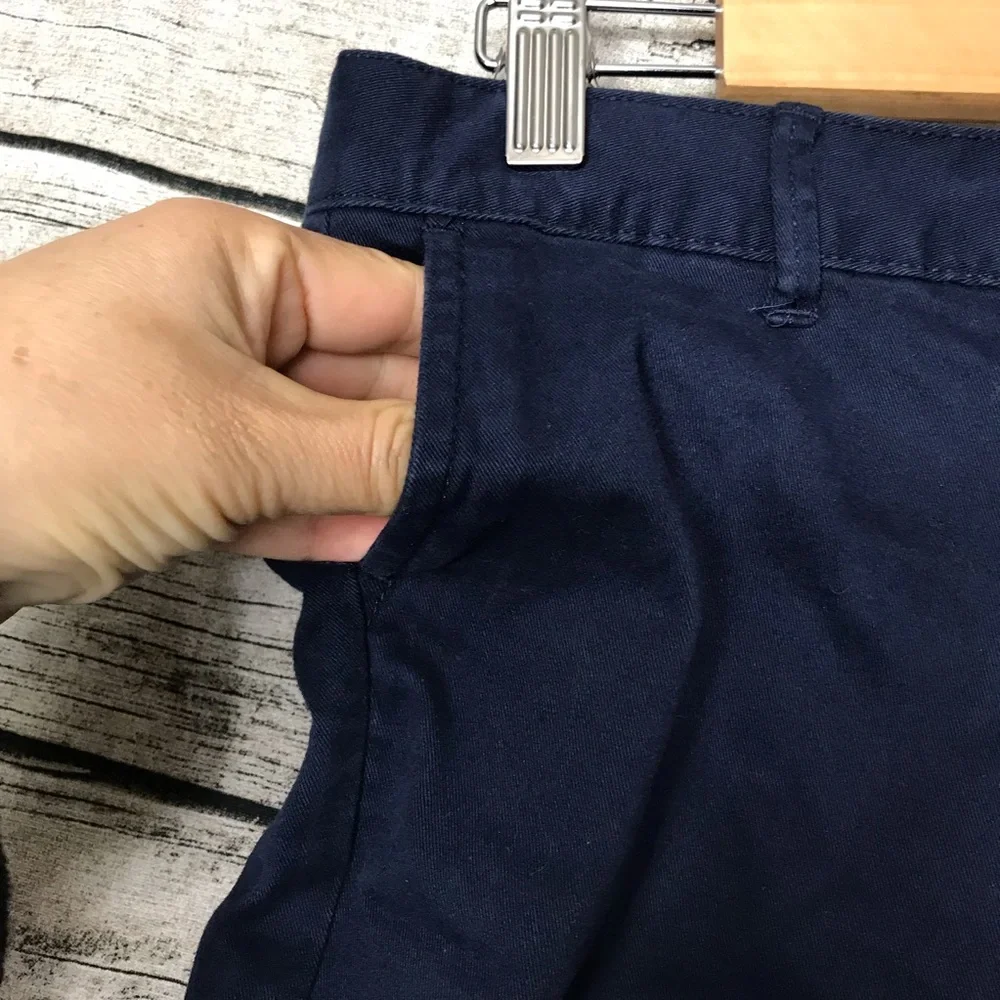 The Children's Place Kid's Unisex Uniform Shorts Navy Size 16